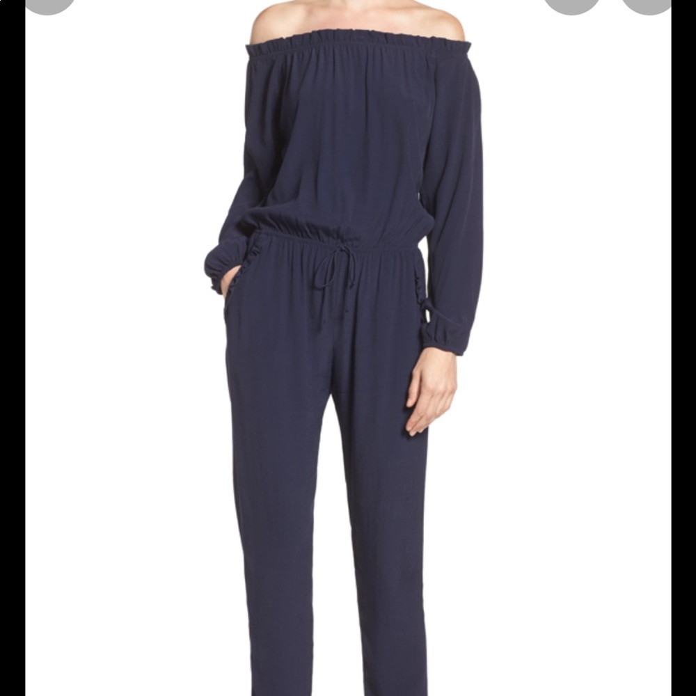 Navy Jumpsuit